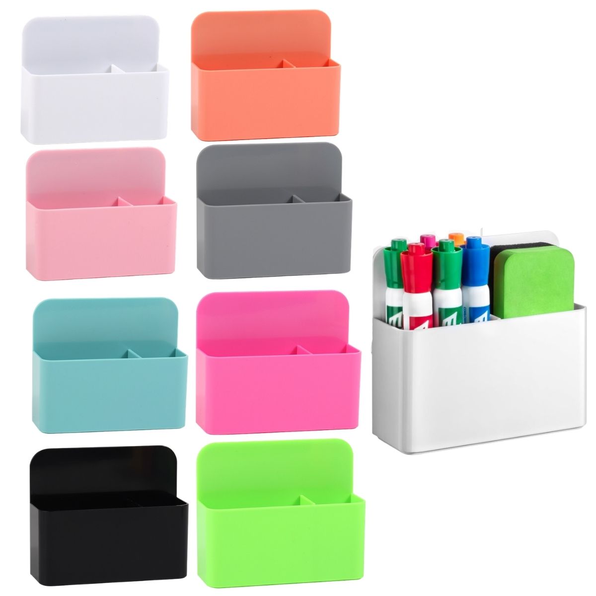 Office Tech Gadgets - قطعتان من حامل أقلام مغناطيسي للمسح