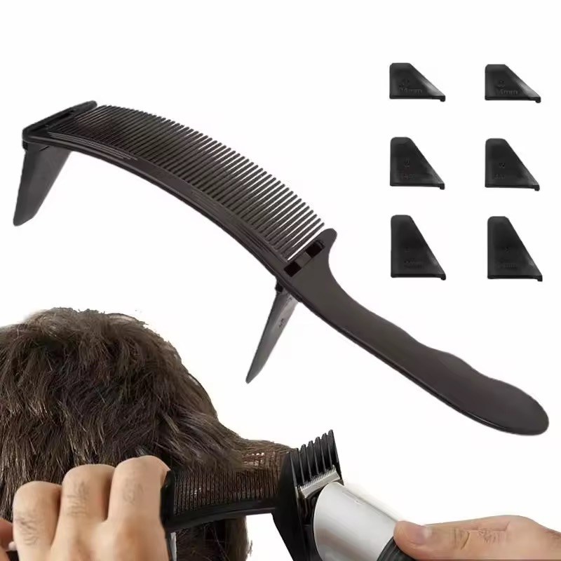 Binding Machine Comb - مشط حلاقة مسطح للشعر، مشط منحني