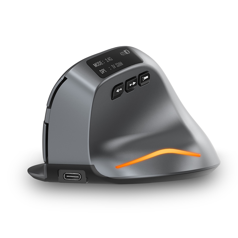 AB53 ماوس لاسلكي عمودي بلوتوث  - مراجعة Ergonomic Mouse Vertical وسعره