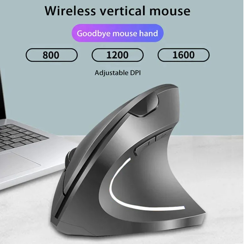 ماوس لينوفو لاسلكي عمودي 2.4 ج - مراجعة Ergonomic Mouse Vertical وسعره