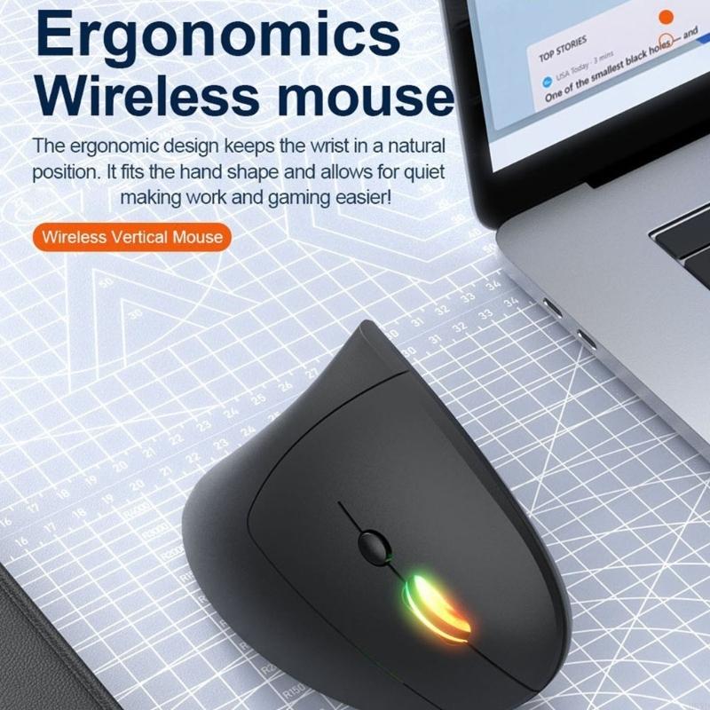 ماوس عمودي مريح بزاوية 57 درجة - مراجعة Ergonomic Mouse Vertical وسعره
