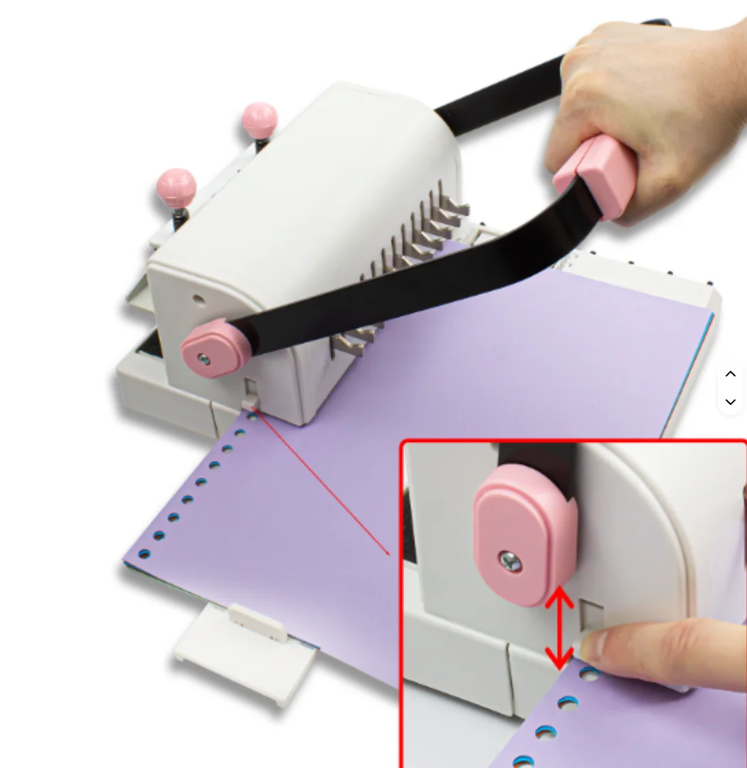 آلة تجليد يدوية للأطفال والمكا - مراجعة Binding Machine Comb وسعره
