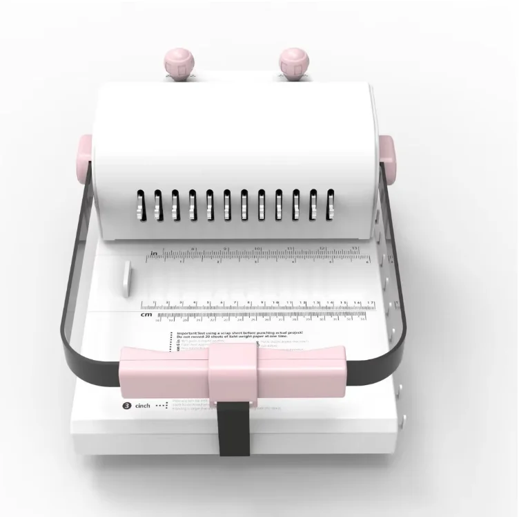 آلة تجليد يدوية للأطفال والمكا - مراجعة Binding Machine Comb وسعره