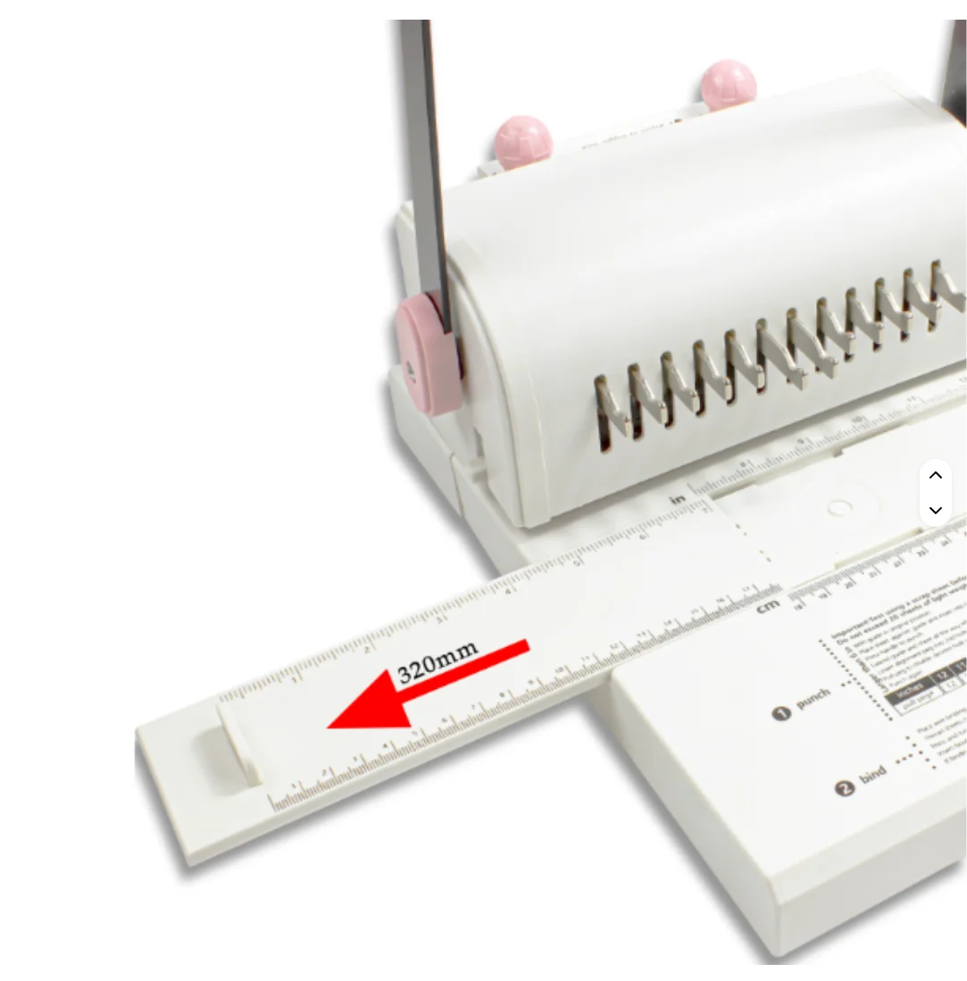 آلة تجليد يدوية للأطفال والمكا - مراجعة Binding Machine Comb وسعره