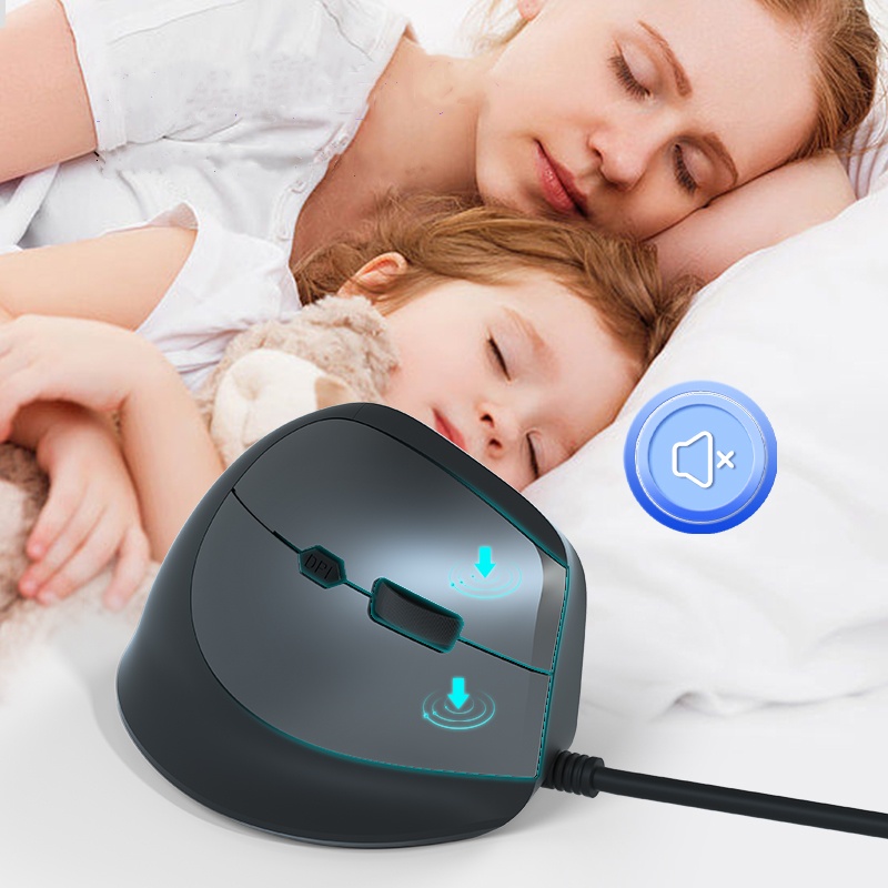 ماوس RGB عمودي سلكي يميني ، ما - مراجعة Ergonomic Mouse Vertical وسعره
