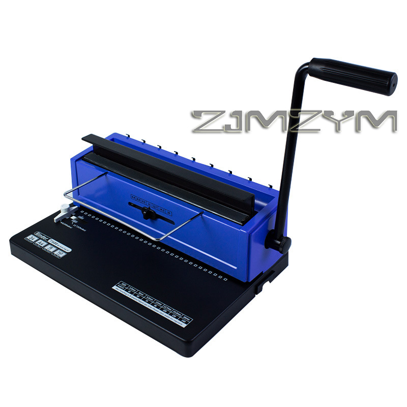 آلة تجليد حلقات حديدية بـ 34 ث - مراجعة Binding Machine Comb وسعره