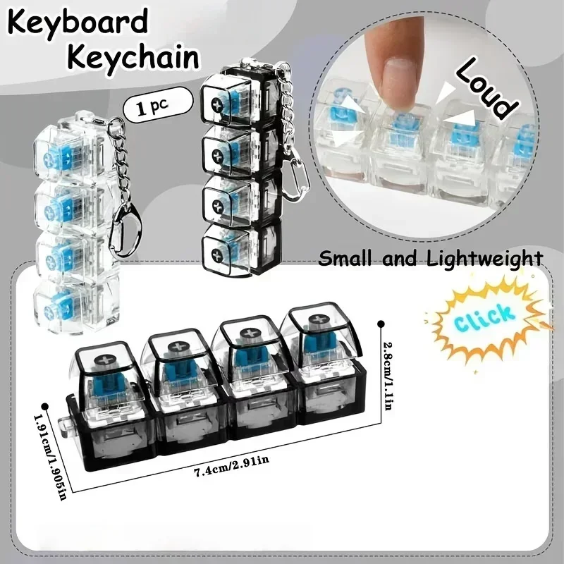 1 قطعة سلسلة مفاتيح LED على شك - مراجعة Office Tech Gadgets وسعره