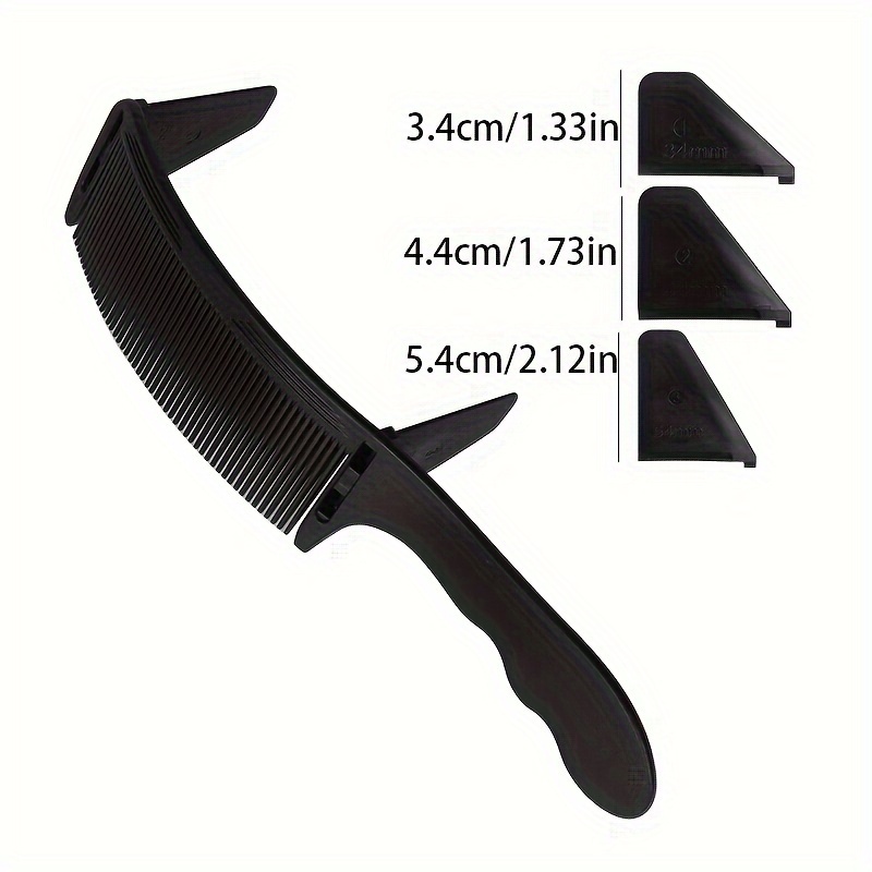 مشط حلاقة مسطح للشعر، مشط منحن - مراجعة Binding Machine Comb وسعره