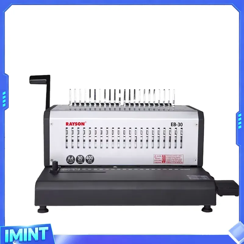 آلة تجليد الورق الكهربائية RAY - مراجعة Binding Machine Comb وسعره